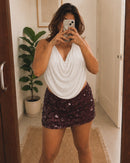 Afterglow Floral Skirt