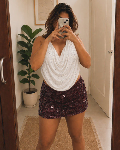 Afterglow Floral Skirt
