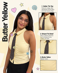 Pre's Korean Tie Top