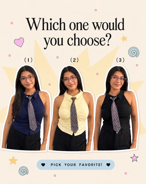 Pre's Korean Tie Top