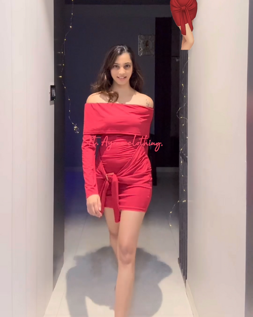 Metal buckle Dress