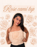 3D Rose Cami Top