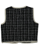 Tweed Vest - cardigan