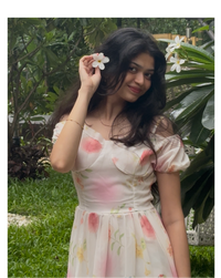 Purva Chiffon Dress