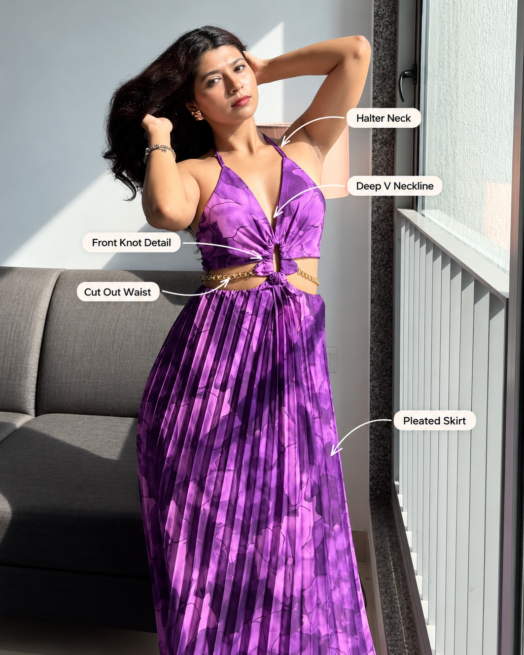 Chain Beach Wear Dress