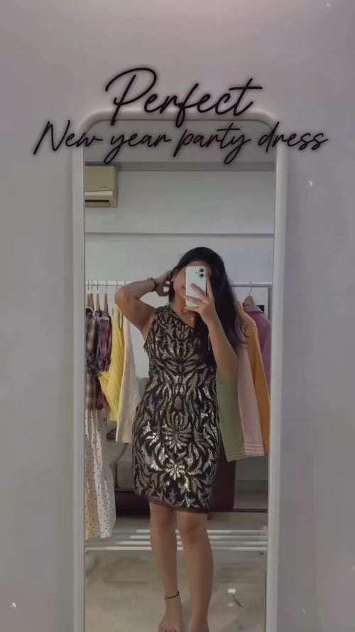 Midnight Spark Dress