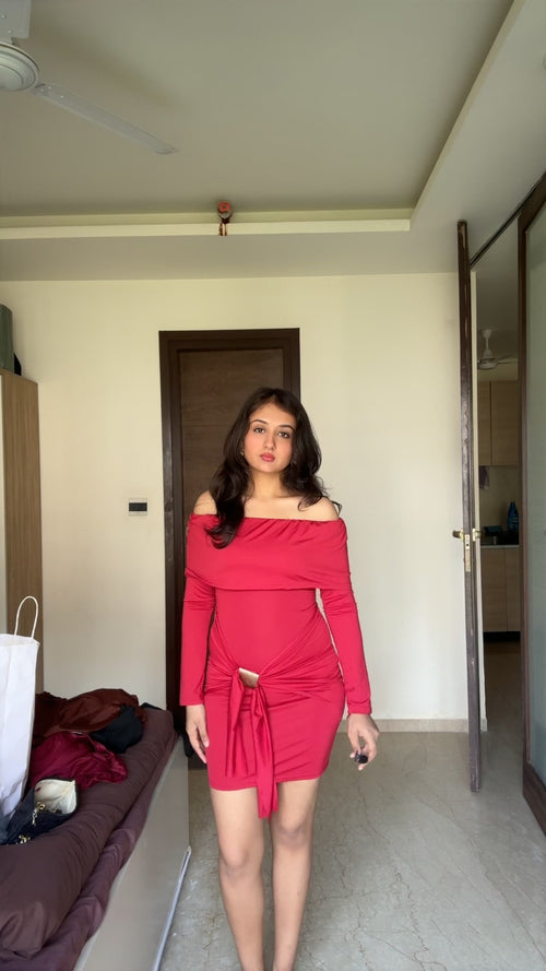 Metal buckle Dress